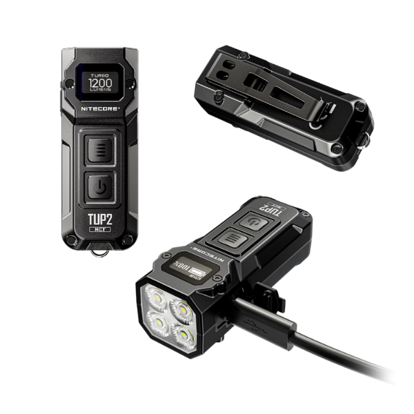 LINTERNA LLAVERO INTELIGENTE 3COLOR 1200LUM TUP2
